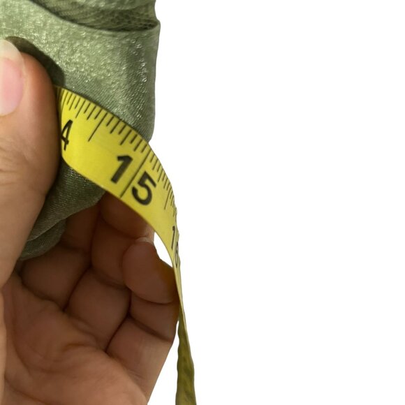 Adrianna Papell Green Tiered Knee Length Formal Dress Bolero Jacket Set 6 - Picture 9 of 10